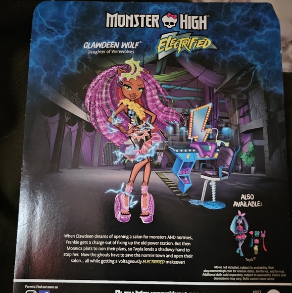Monster High Electrified Clawdeen Wolf